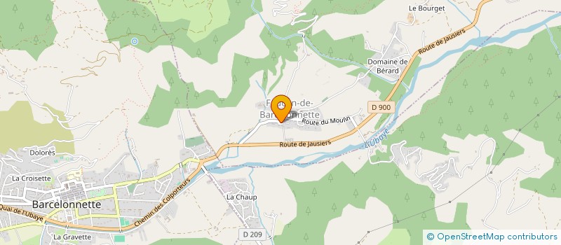 localisation de l'entreprise SARL DUVI à BARCELONNETTE