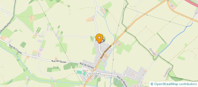 localisation de l'entreprise SARL DUVINAGE  COUTICHES