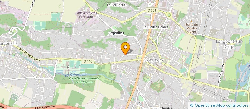 localisation de l'entreprise SARL DVO à MONTLHERY