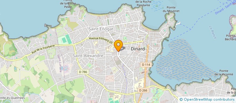 localisation de l'entreprise SARL DY ET FILS  DINARD