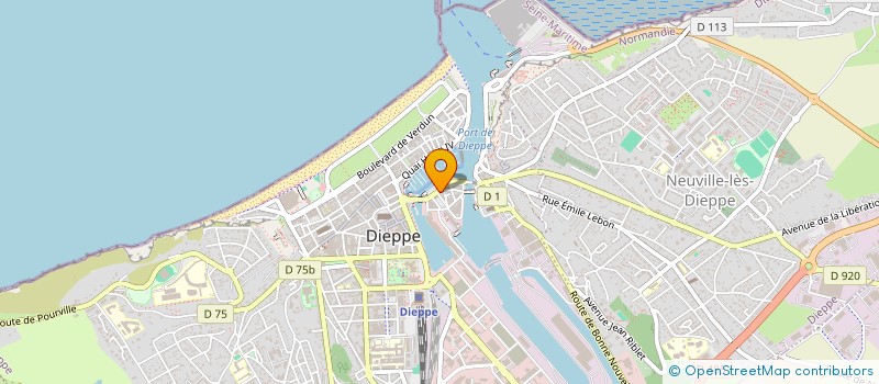 localisation de l'entreprise SARL DYNAMIK INDUSTRIES à DIEPPE