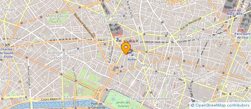 localisation de l'entreprise SARL DYNAMITE à PARIS