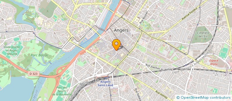localisation de l'entreprise SARL DYREN à ANGERS