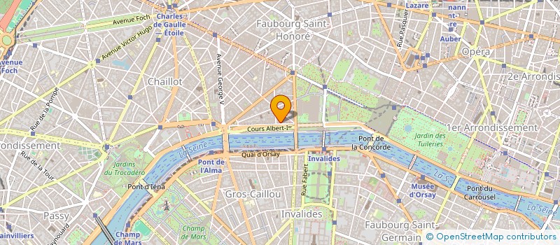 localisation de l'entreprise SARL DZ IN  PARIS