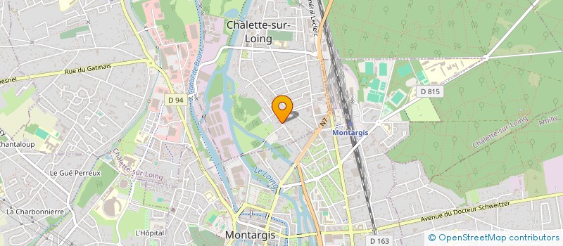 localisation de l'entreprise SARL DZAOU PIZZA à CHALETTE-SUR-LOING