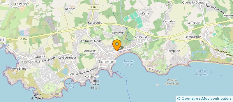 localisation de l'entreprise SARL E.A.D. à PLOEMEUR