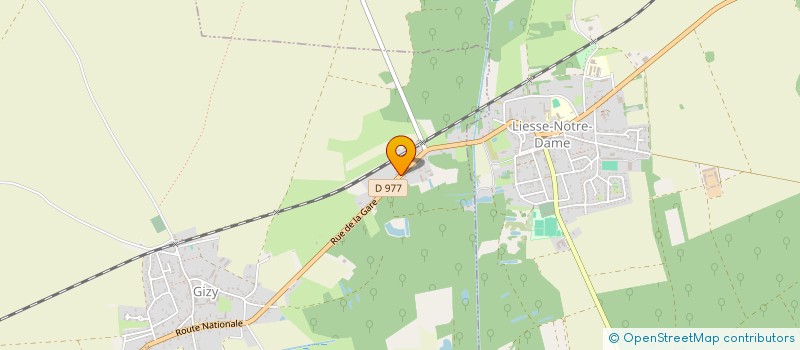 localisation de l'entreprise SARL E.AISNE.R  CHIVRES-EN-LAONNOIS