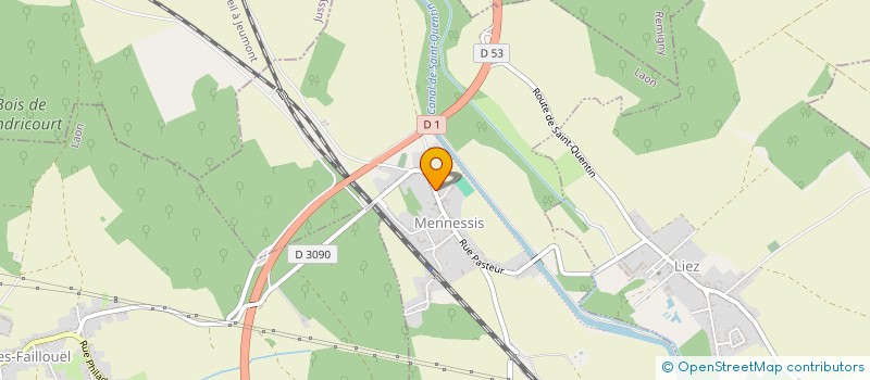 localisation de l'entreprise SARL E.C.2.P  MENNESSIS