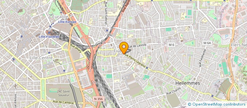 localisation de l'entreprise SARL E.C à LILLE