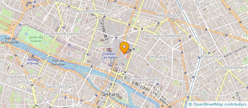 localisation de l'entreprise SARL E.C.N.  PARIS