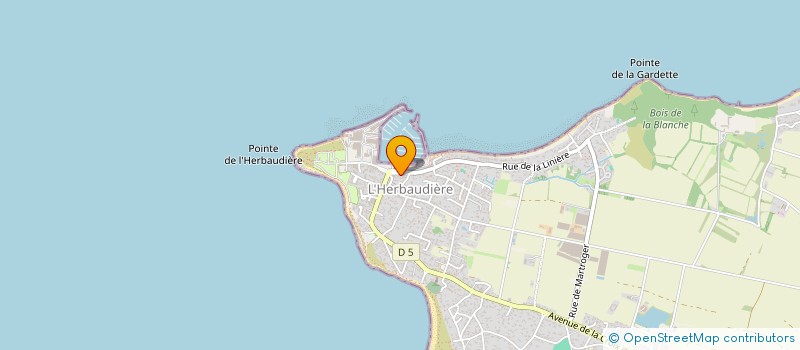 localisation de l'entreprise SARL E.F à NOIRMOUTIER-EN-L'ILE