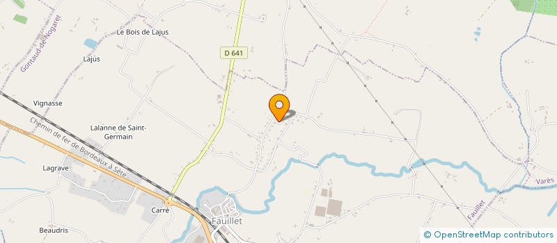 localisation de l'entreprise SARL E.F.S.A.  FAUILLET