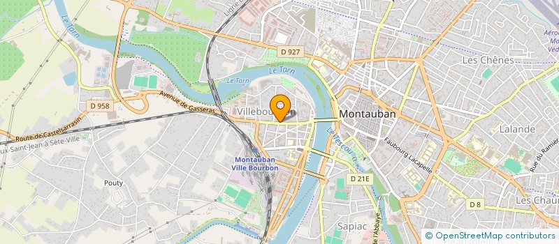 localisation de l'entreprise SARL E.F.T.P.A.Q.  MONTAUBAN