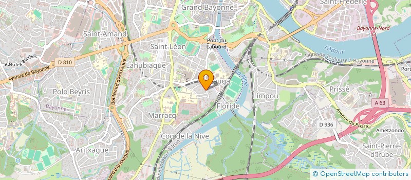 localisation de l'entreprise SARL E G A ELECTRICITE GENERALE AUTOMATISME à BAYONNE