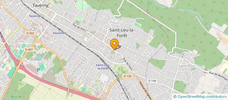 localisation de l'entreprise SARL E G B à SAINT-LEU-LA-FORET