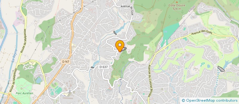 localisation de l'entreprise SARL E.G.B. DE SOUSA à FREJUS