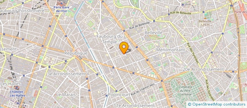 localisation de l'entreprise SARL E.G.B.R.  PARIS