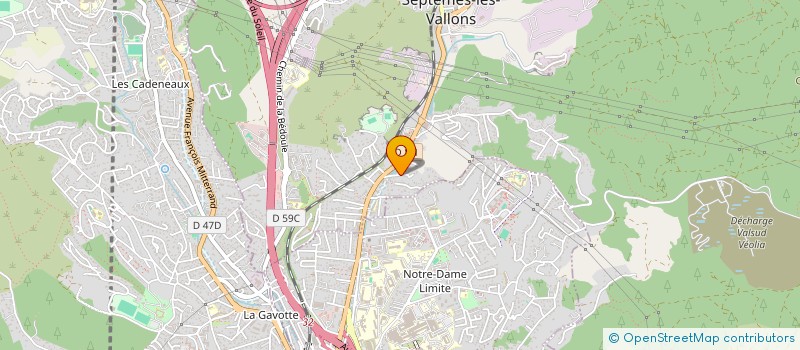 localisation de l'entreprise SARL E.G.R.H. à SEPTEMES-LES-VALLONS