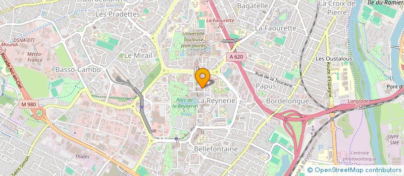 localisation de l'entreprise SARL E.G.T.S à TOULOUSE