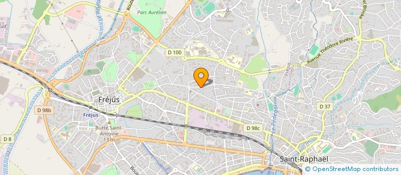 localisation de l'entreprise SARL E-GOLF à FREJUS