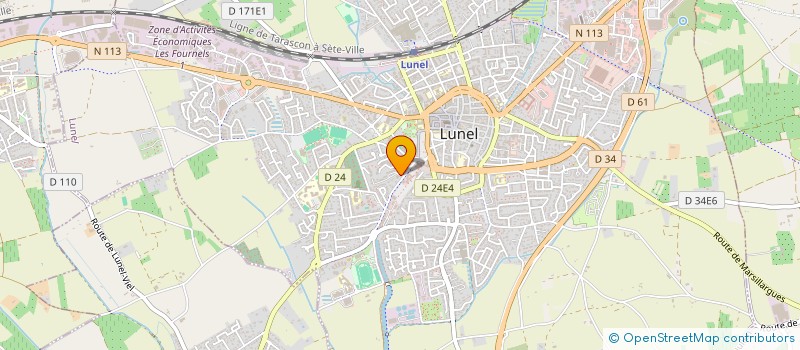 localisation de l'entreprise SARL E.H.E.N. à LUNEL
