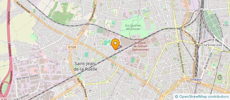 localisation de l'entreprise SARL E.H.K. TRANSPORTS à SAINT-JEAN-DE-LA-RUELLE