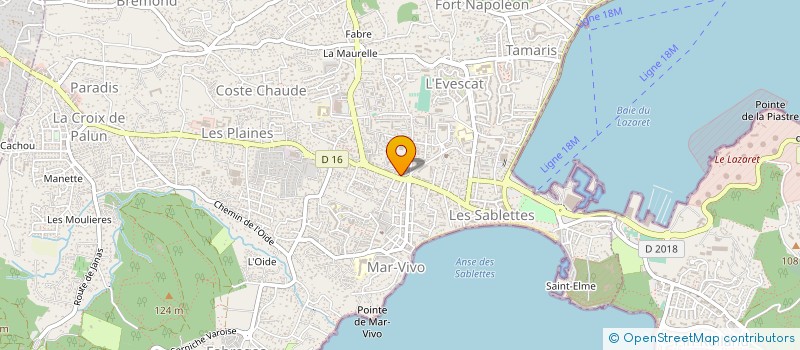 localisation de l'entreprise SARL E.J.C. MARVIV AUTO à LA SEYNE-SUR-MER