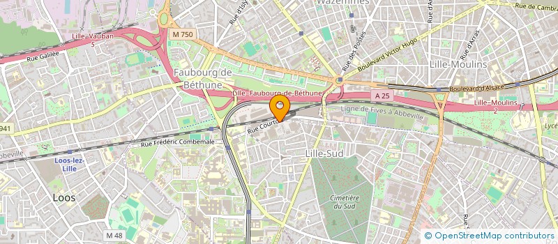 localisation de l'entreprise SARL E.J.M. à LILLE