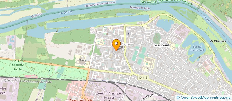 localisation de l'entreprise SARL E-MYWEB  MANTES-LA-JOLIE