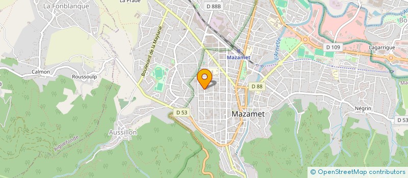localisation de l'entreprise SARL E.N.G.R. à MAZAMET