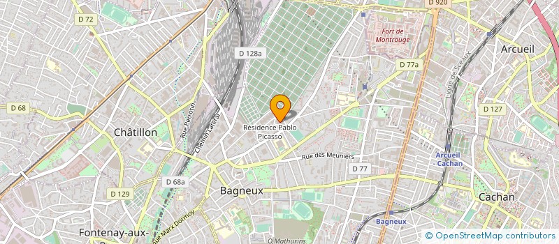 localisation de l'entreprise SARL E.O.P à BAGNEUX