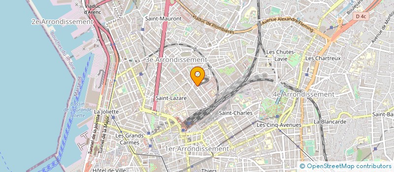 localisation de l'entreprise SARL E.P.I à MARSEILLE