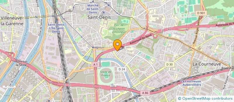 localisation de l'entreprise SARL E P P à SAINT-DENIS
