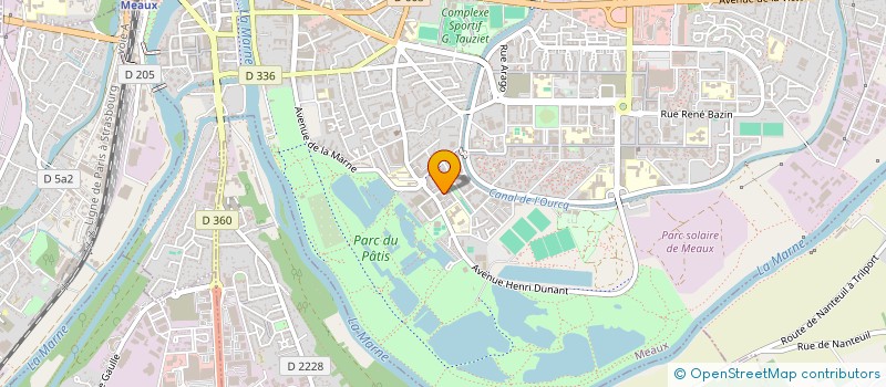 localisation de l'entreprise SARL E PRO BAT à MEAUX