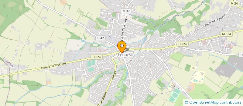 localisation de l'entreprise SARL E.R.G.O à LEGUEVIN