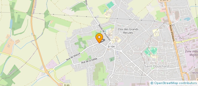 localisation de l'entreprise SARL E S BAT  SAINT-DOULCHARD