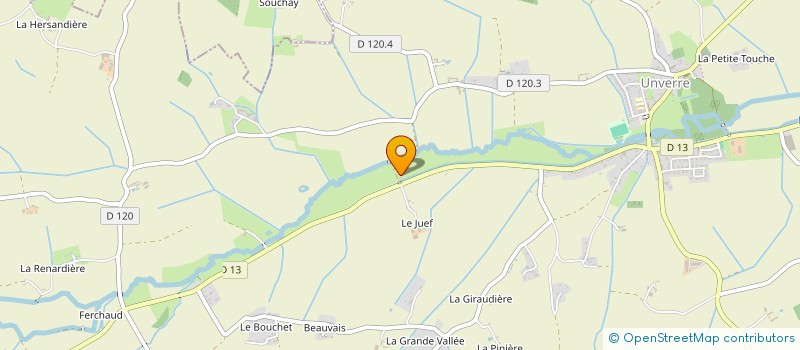 localisation de l'entreprise SARL E.T.A. DES 4 SAISONS à MOULHARD