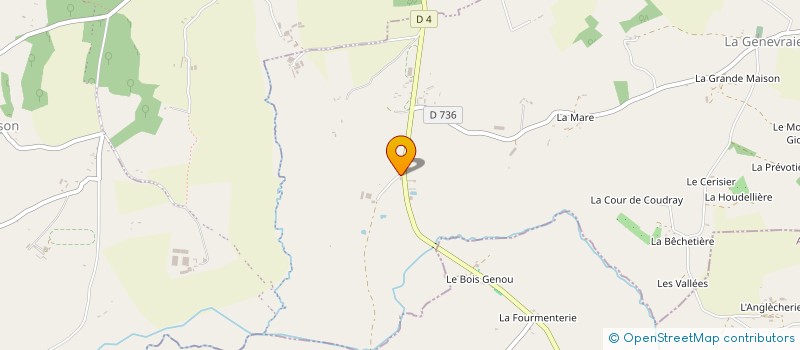localisation de l'entreprise SARL E.T.A DESPREZ à LE MERLERAULT