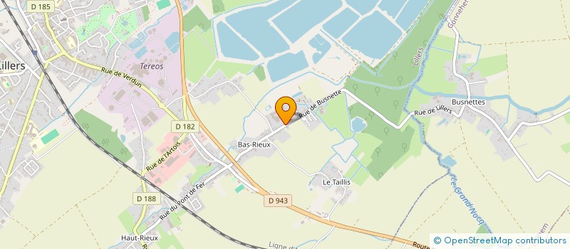 localisation de l'entreprise SARL E.T.A DUBOIS à LILLERS