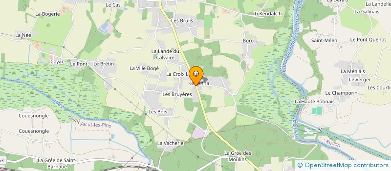 localisation de l'entreprise SARL E.T.A.PARIS à ALLAIRE