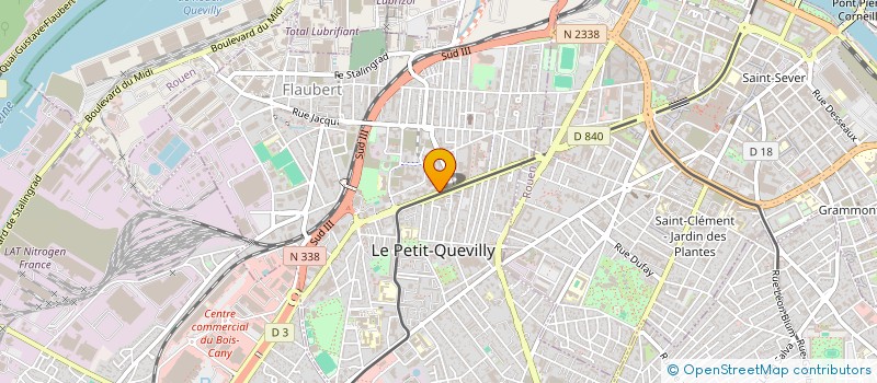 localisation de l'entreprise SARL E.T.H.K. à LE PETIT-QUEVILLY