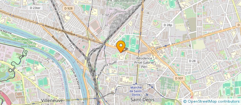 localisation de l'entreprise SARL E.T.I.M  SAINT-DENIS