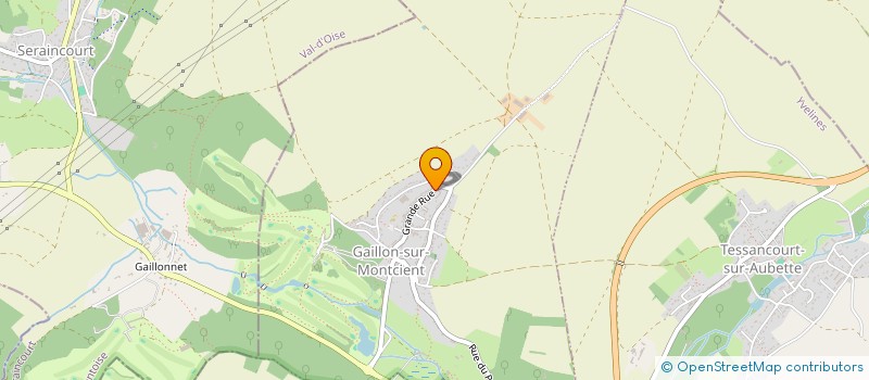 localisation de l'entreprise SARL EAD ESPACES VERTS  GAILLON-SUR-MONTCIENT