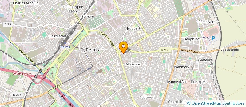 localisation de l'entreprise SARL EAGLE  REIMS