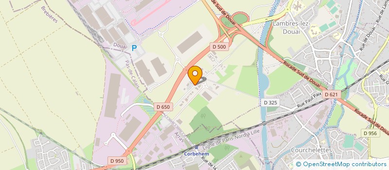 localisation de l'entreprise SARL EARTHQUAKE à LAMBRES-LEZ-DOUAI