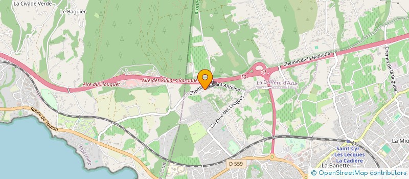 localisation de l'entreprise SARL EASY WEB SOLUTIONS à SAINT-CYR-SUR-MER