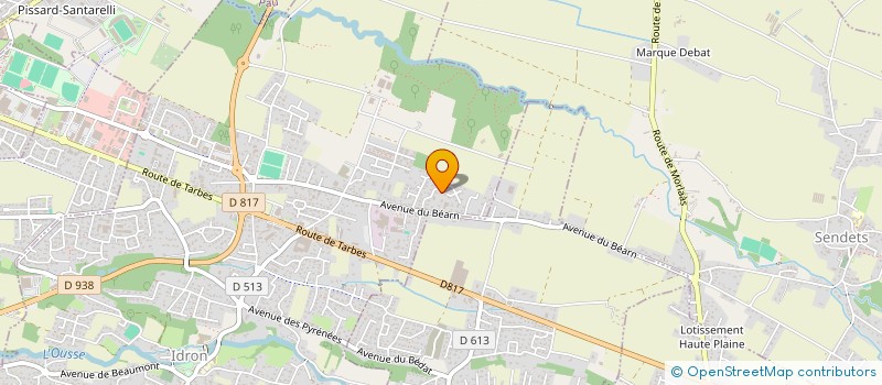 localisation de l'entreprise SARL EAUCLAIRE à IDRON