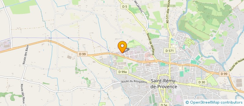 localisation de l'entreprise SARL EAUX ET PISCINES à ST REMY DE PROVENCE