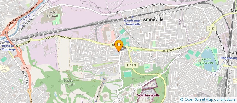 localisation de l'entreprise SARL EBL  AMNEVILLE