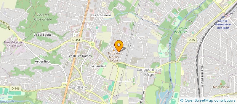 localisation de l'entreprise SARL EBP à LONGPONT-SUR-ORGE